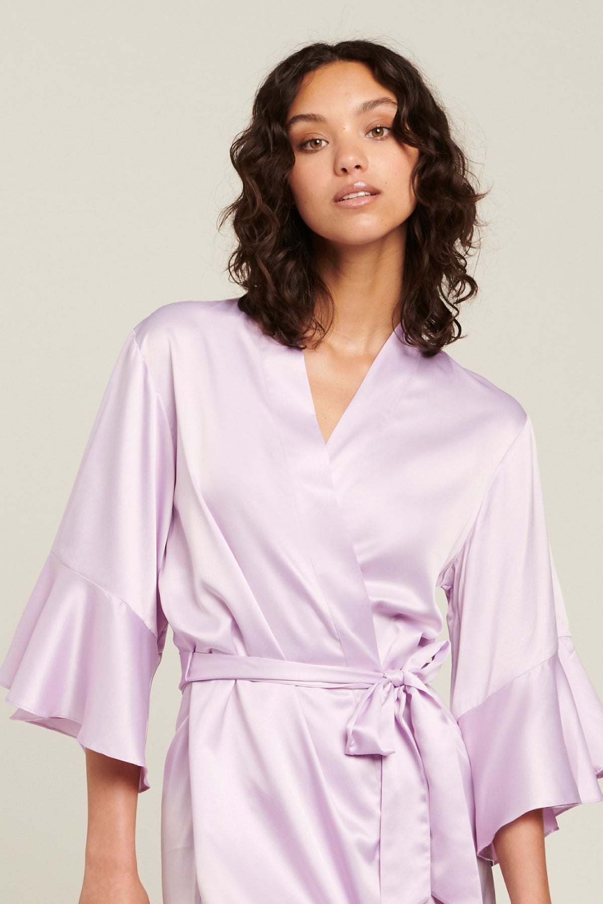 GINIA Isabeau Robe - Orchid Hush