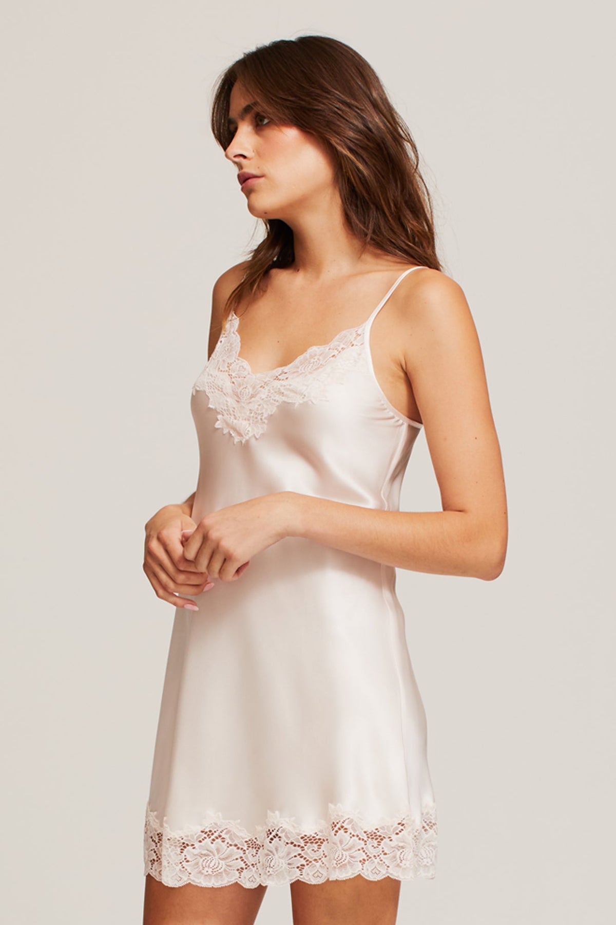 Silk Lace Chemise