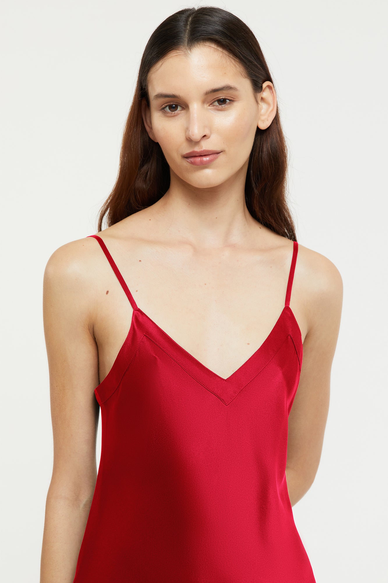 Silk Chemise Ruby from Ginia