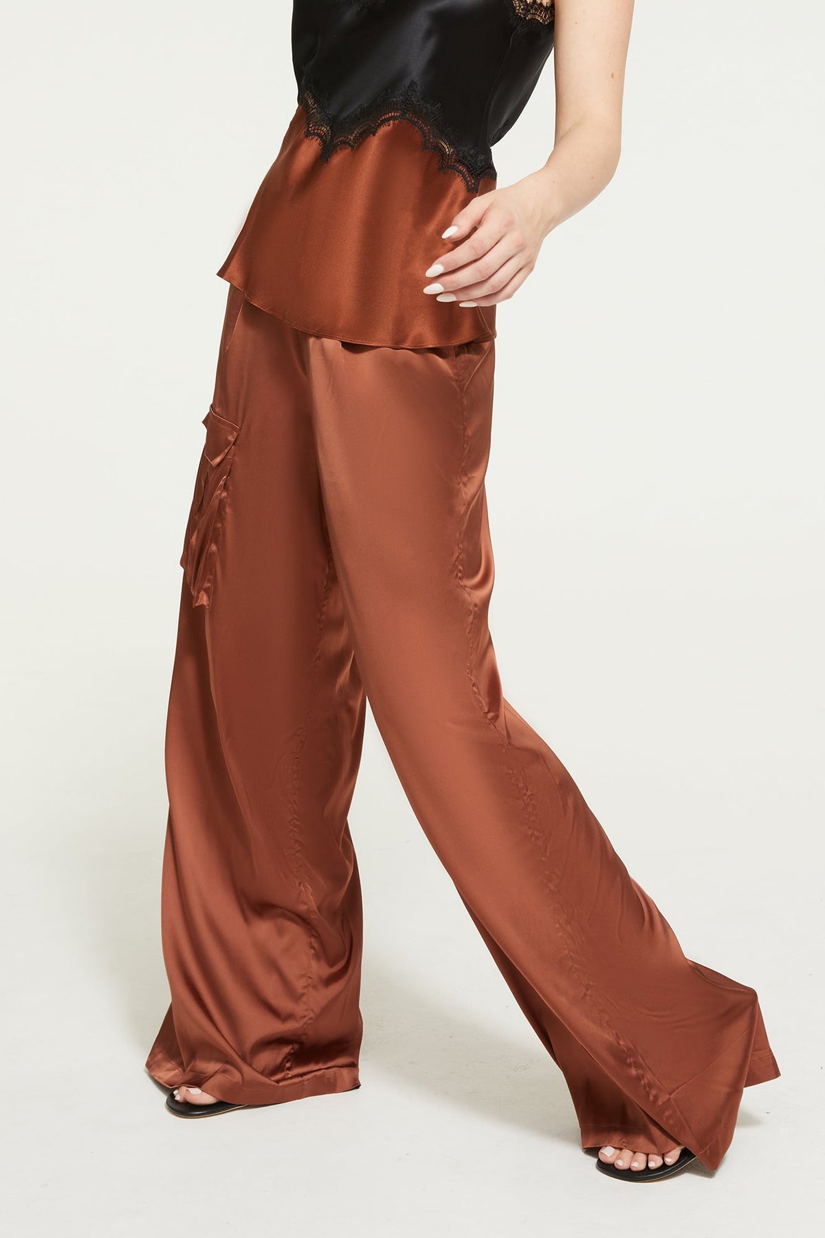 The Iris Pant in Gingerbread by Ginia RTW