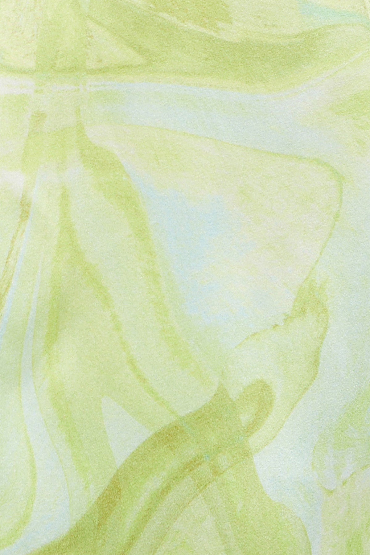 Gaia Maxi Dress in Lime Swirl Print from Ginia RTW