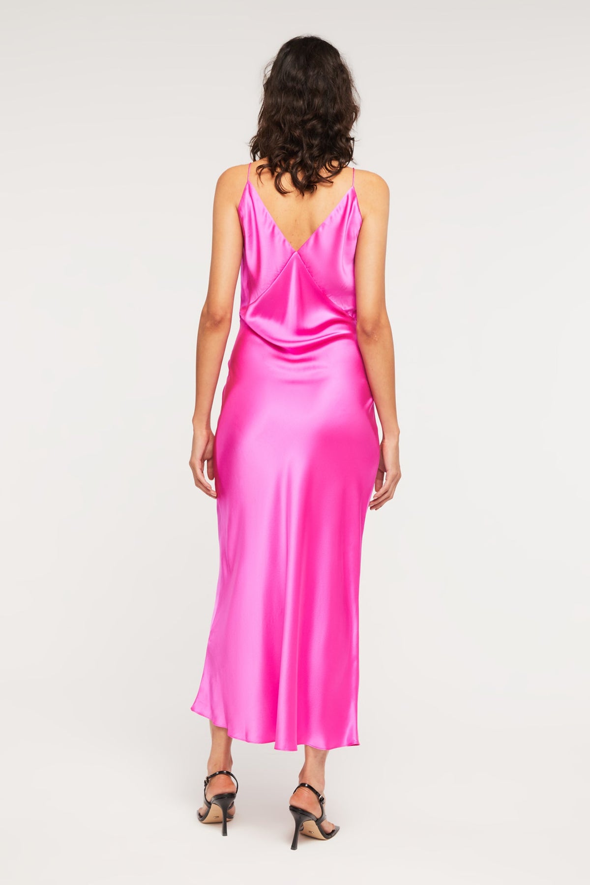Noa Dress in Electic Pink from GINIA