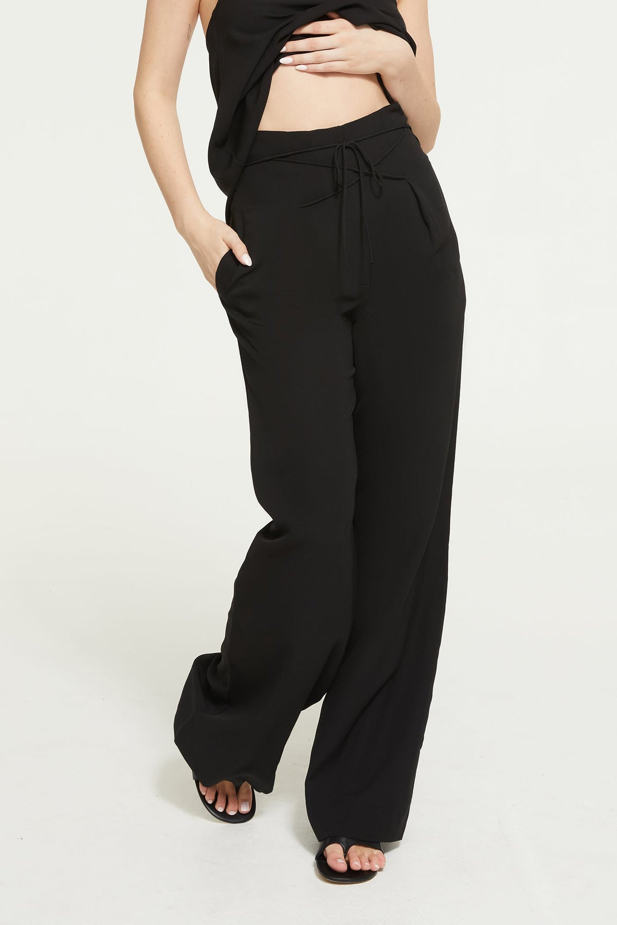 The Samba Pants in Black by Ginia RTW
